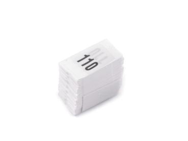 Größenetikett zum einnähen Größe 110